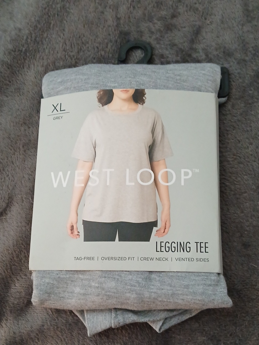 West Loop Light Grey Legging Tee
